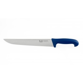 Cuchillo Burgmesser Carnicero de 30cm / 12" color Azul y mango de Polipropileno