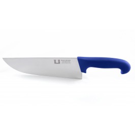 Cuchillo Burgmesser Carnicero 25cm / 9,75"  color Azul y mango de Polipropileno